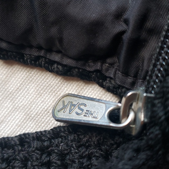 The Sak Original Black Crochet Shoulder Bag - Picture 8 of 14